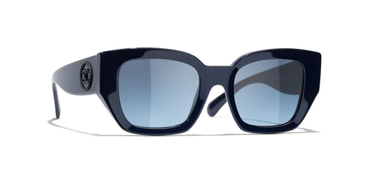 משקפי שמש של שאנל כחול | CHANEL Square Sunglasses CH5506 Blue