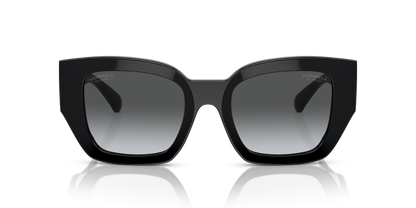 משקפי שמש של שאנל שחור-אפור | CHANEL Square Sunglasses CH5506 Black-Grey