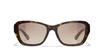 משקפי שמש של שאנל חום-חום | CHANEL Butterfly glasses CH5516 Brown-Brown