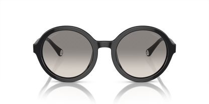 משקפי שמש של שאנל שחור-אפור | CHANEL Round Sunglasses CH5522U Black-Grey