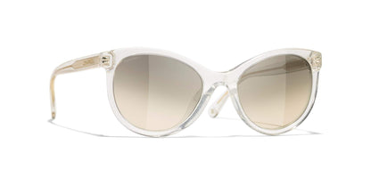 משקפי שמש של שאנל שקוף-אפור | CHANEL Pantos Sunglasses CH5523U Transparent-Grey