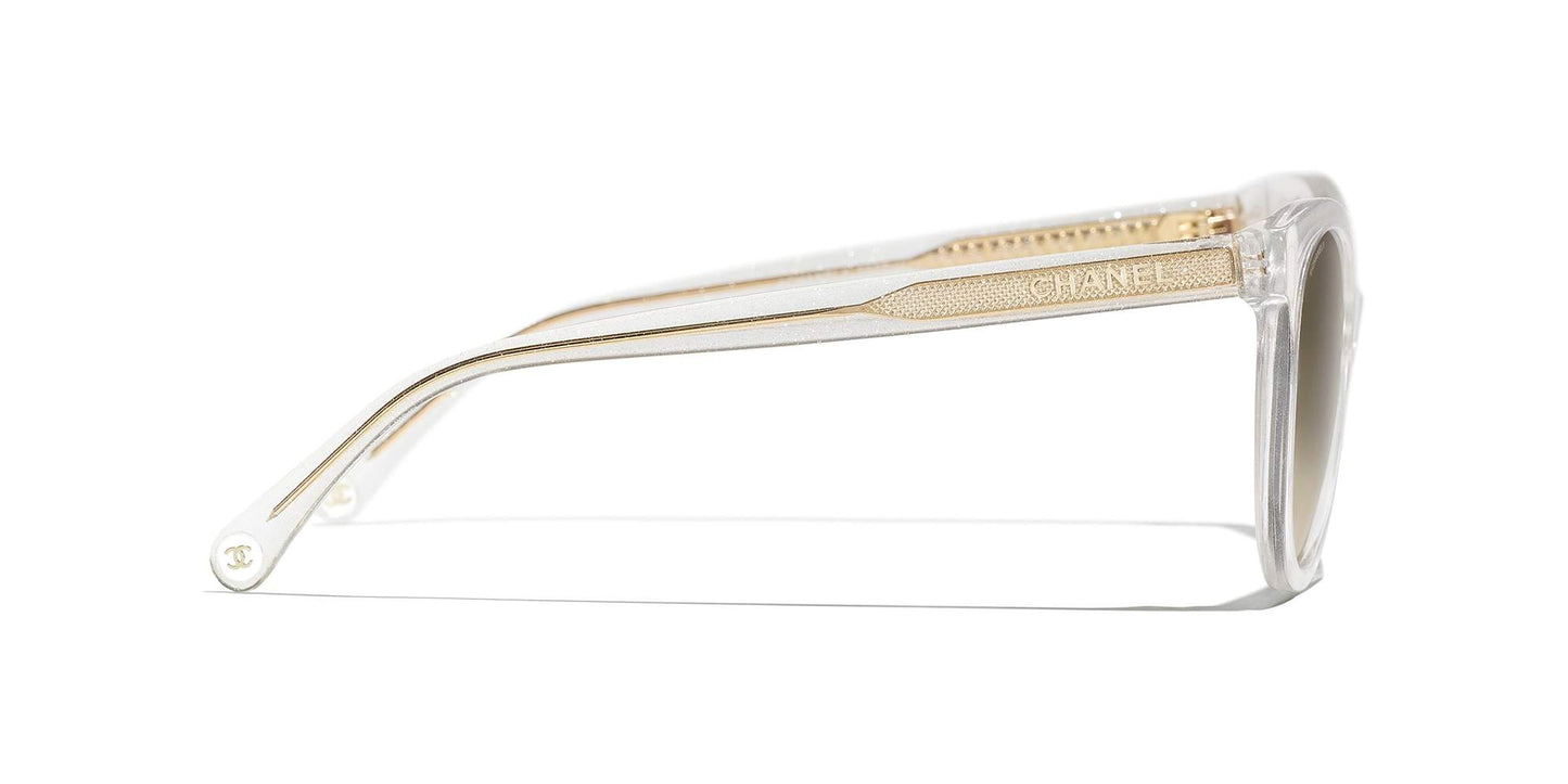 משקפי שמש של שאנל שקוף-אפור | CHANEL Pantos Sunglasses CH5523U Transparent-Grey