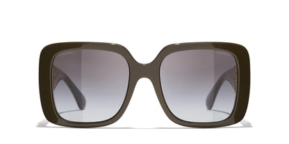 Chanel Square Sunglasses CH5532 Brown-Grey