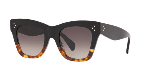 משקפי שמש של סלין שחור-חום | CELINE CL4004IN Black-Brown