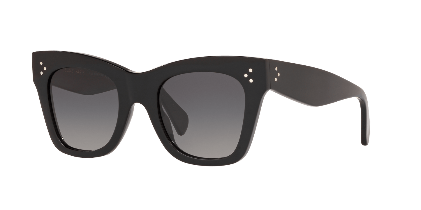 משקפי שמש של סלין שחור מבריק-אפור פולאר | CELINE CL4004IN Black Shiny-Grey Polar