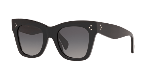 משקפי שמש של סלין שחור מבריק-אפור פולאר | CELINE CL4004IN Black Shiny-Grey Polar