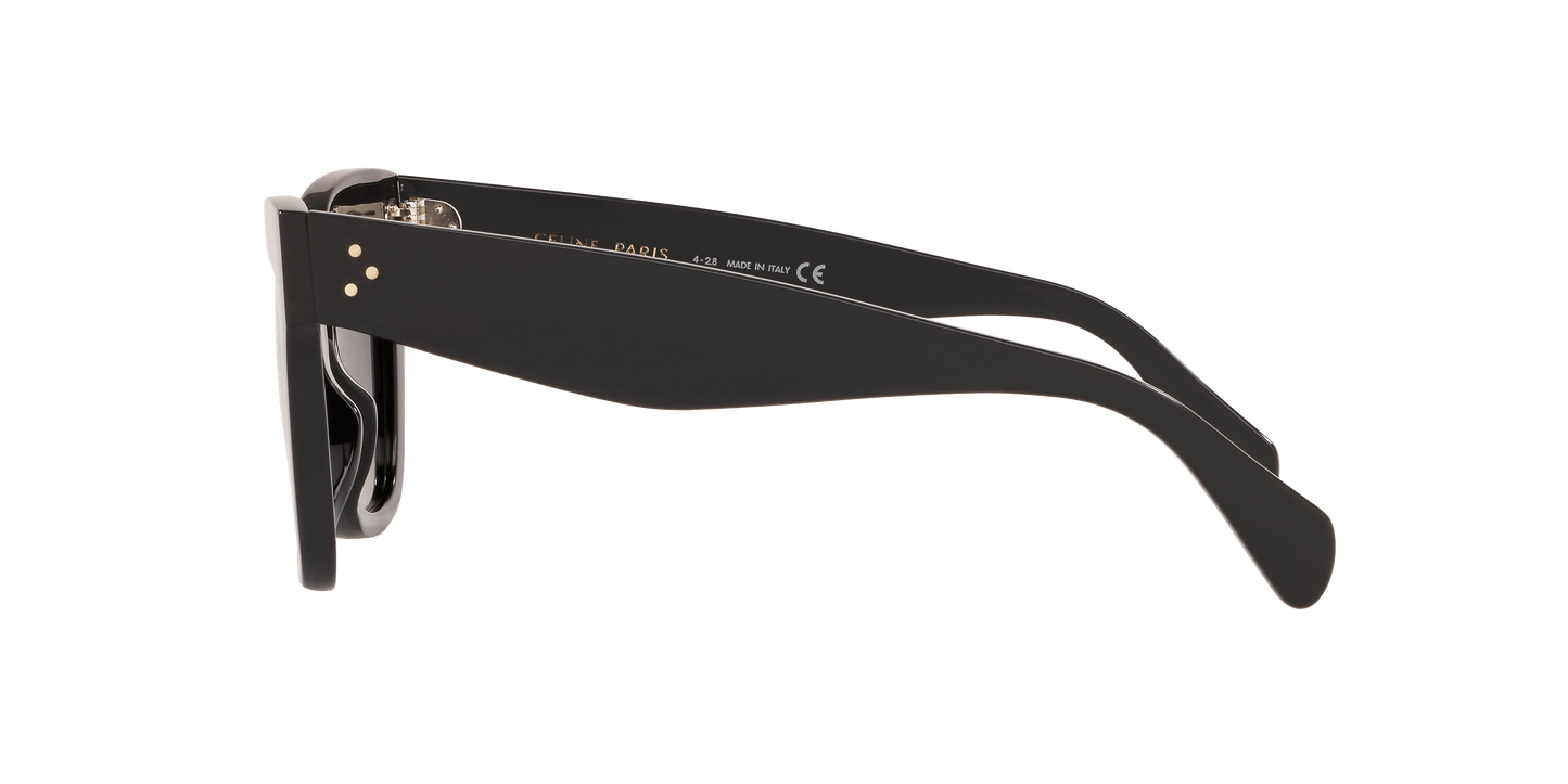 משקפי שמש של סלין שחור מבריק-אפור פולאר | CELINE CL4004IN Black Shiny-Grey Polar