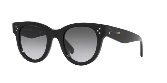 משקפי שמש של סלין שחור מבריק-אפור | CELINE CL4003IN Black Shiny-Grey