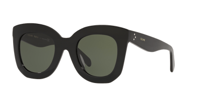 משקפי שמש של סלין שחור-ירוק | CELINE CL4005FN Black-Green
