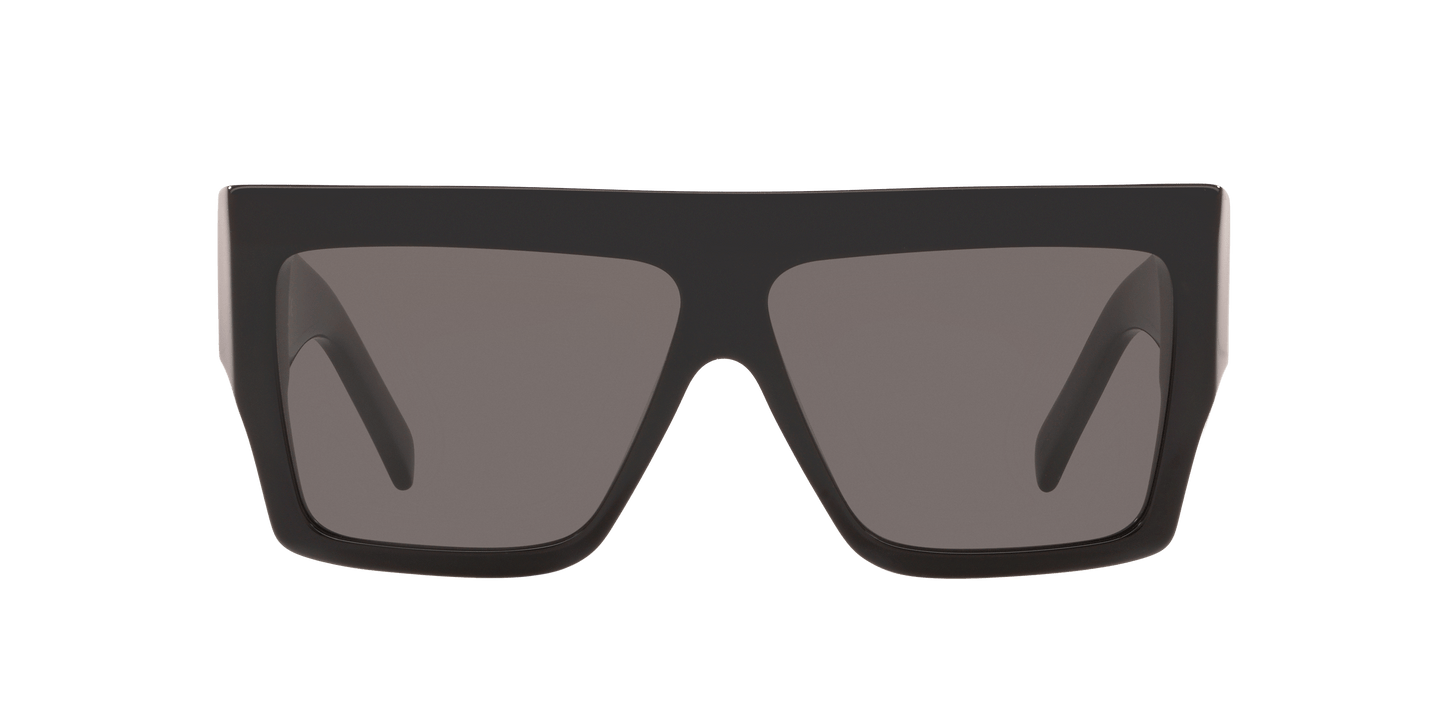 משקפי שמש של סלין שחור מבריק-אפור | CELINE CL40092I Black Shiny-Grey