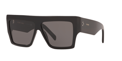 משקפי שמש של סלין שחור מבריק-אפור | CELINE CL40092I Black Shiny-Grey