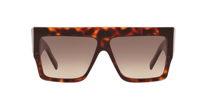 סלין משקפי שמש צב חום-חום גראד | CELINE CL40092I Tortoise Brown-Brown Grad