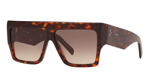 סלין משקפי שמש צב חום-חום גראד | CELINE CL40092I Tortoise Brown-Brown Grad