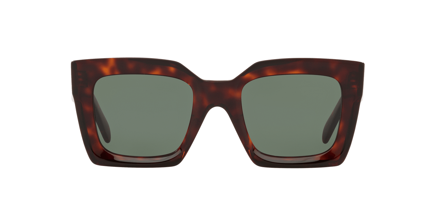 Celine Tortoise-Green Sunglasses | CELINE CL40130I Tortoise-Green