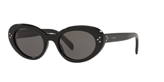 משקפי שמש של סלין שחור מבריק-אפור | CELINE CL40193I Black Shiny-Grey