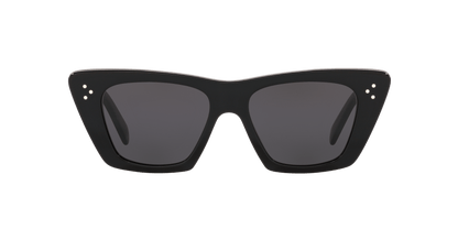 משקפי שמש של סלין שחור מבריק-אפור | CELINE CL40187I Black Shiny-Grey