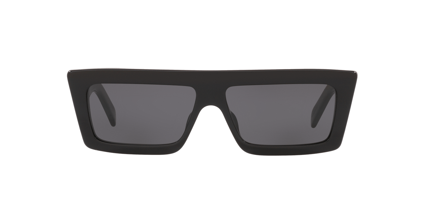 משקפי שמש של סלין שחור מבריק-אפור | CELINE CL40214U Black Shiny-Grey