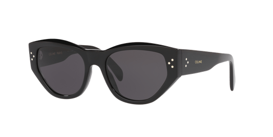 משקפי שמש של סלין שחור מבריק-אפור | CELINE CL40219I Black Shiny-Grey