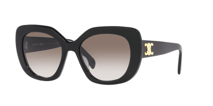 משקפי שמש של סלין שחור מבריק-חום | CELINE CL40226U Black Shiny-Brown