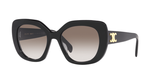 משקפי שמש של סלין שחור מבריק-חום | CELINE CL40226U Black Shiny-Brown