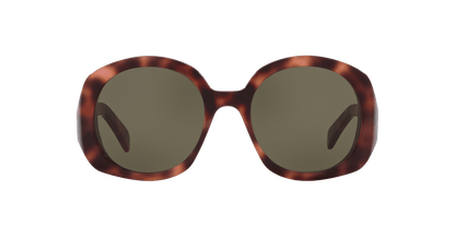 סלין משקפי שמש צב צהוב-כחול | CELINE CL40242I Tortoise Yellow-Blue