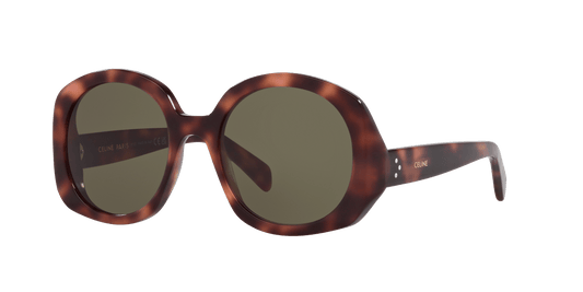 סלין משקפי שמש צב צהוב-כחול | CELINE CL40242I Tortoise Yellow-Blue