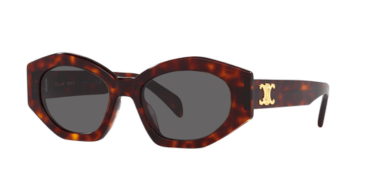 סלין משקפי שמש צב צהוב-כחול | CELINE CL40238U Tortoise Yellow-Blue