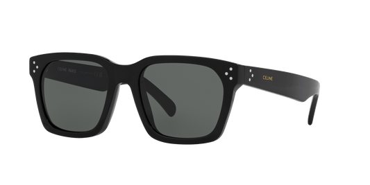 משקפי שמש של סלין שחור מבריק-כחול | CELINE CL40248I Black Shiny-Blue