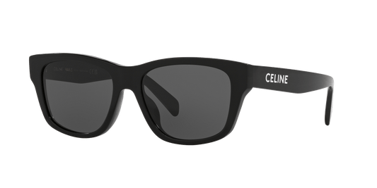 משקפי שמש של סלין שחור מבריק-כחול | CELINE CL40249U Black Shiny-Blue