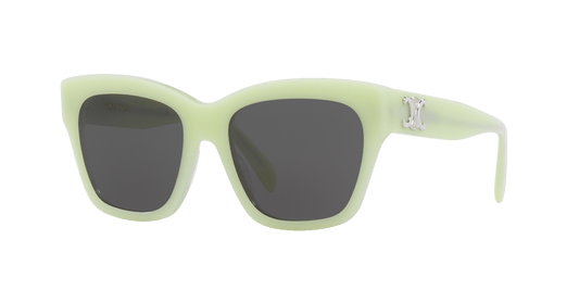 משקפי שמש של סלין ירוק-אפור | CELINE Triomphe Green-Grey