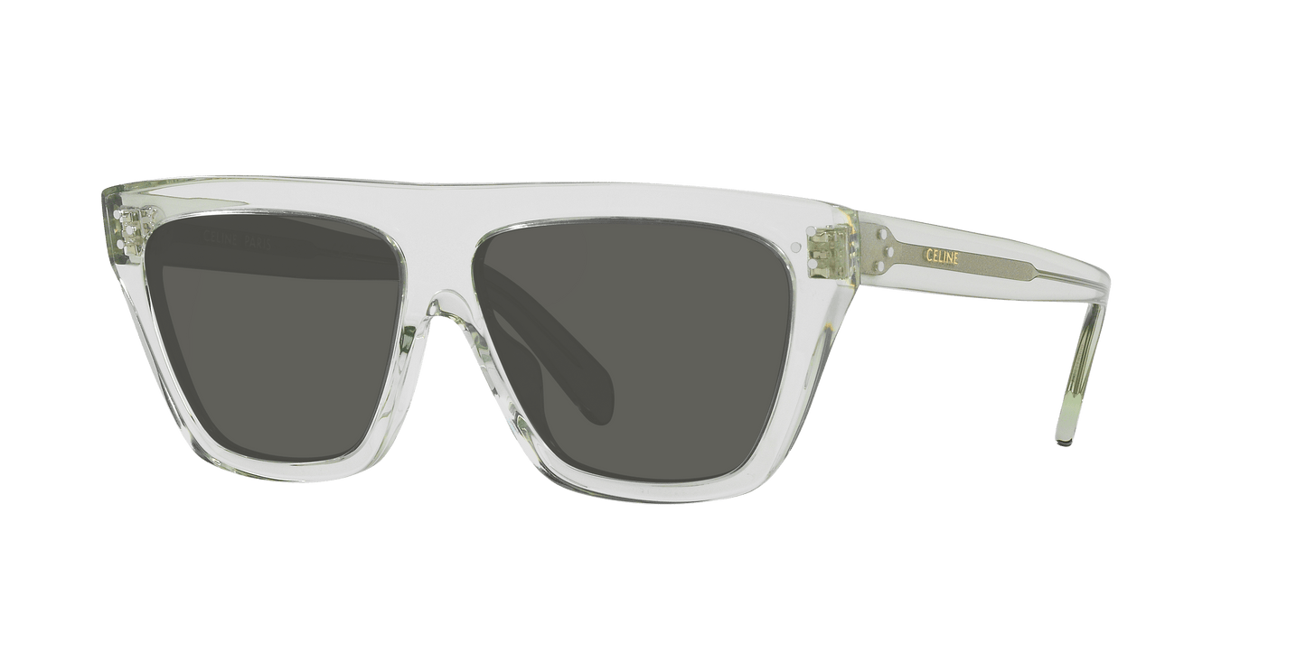 משקפי שמש של סלין ירוק-אפור | CELINE CL40256I Green-Grey