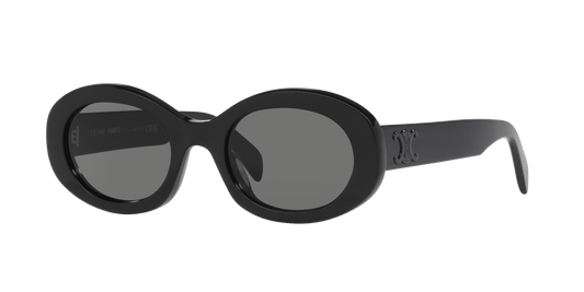 משקפי שמש של סלין שחור-אפור | CELINE Triompheu Black-Grey
