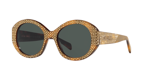 סלין משקפי שמש צב בלונד-אפור | CELINE Bold 3 Dots CL4240IS Tortoise Blonde-Grey