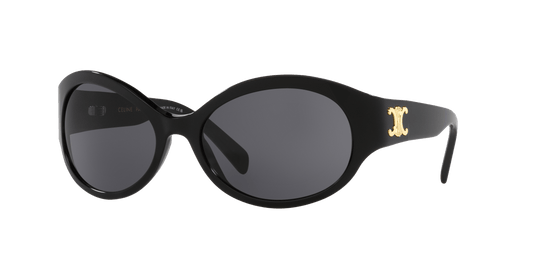 משקפי שמש של סלין שחור-אפור | CELINE Triomphe CL40271I Black-Grey