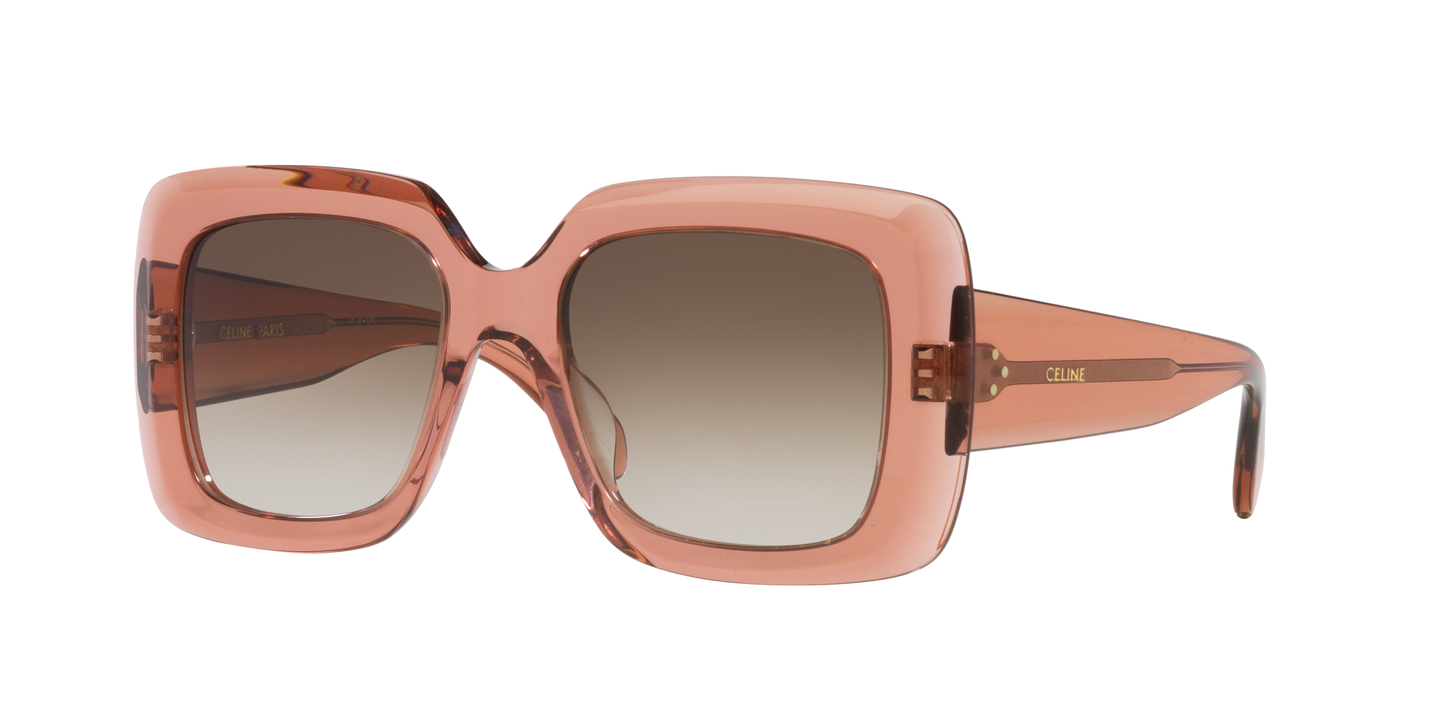 סלין משקפי שמש ורוד-חום | CELINE Bold 3 Dots CL40263I Pink-Brown
