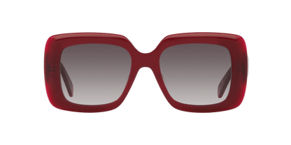 Celine Red-Grey Sunglasses | CELINE Bold 3 Dots CL40263I Red-Grey
