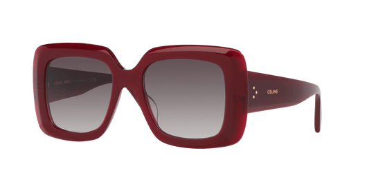 משקפי שמש של סלין אדום-אפור | CELINE Bold 3 Dots CL40263I Red-Grey