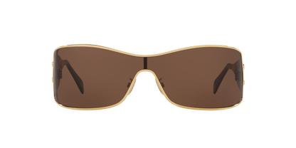 משקפי שמש של סלין בצבע זהב-חום | CELINE Maxi Metal Triomphe Cl40283U Gold-Brown