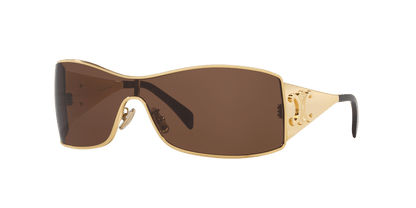 משקפי שמש של סלין בצבע זהב-חום | CELINE Maxi Metal Triomphe Cl40283U Gold-Brown