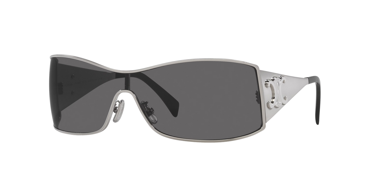 סלין משקפי שמש אפור-אפור | CELINE Maxi Metal Triomphe Cl40283U Grey-Grey