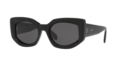 Celine Sunglasses Black Shiny-Grey | CELINE Bold 3 Dots Cl40277I Black Shiny-Grey