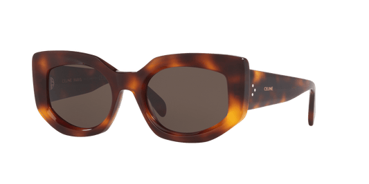 סלין משקפי שמש צב-חום | CELINE Bold 3 Dots Cl40277I Tortoise-Brown