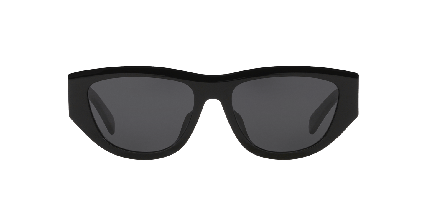 Celine Sunglasses Black Shiny-Grey | CELINE Monochroms Cl40278U Black Shiny-Grey