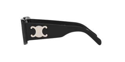 משקפי שמש של סלין שחור מבריק-אפור | CELINE Triomphe Cl40282U Black Shiny-Grey