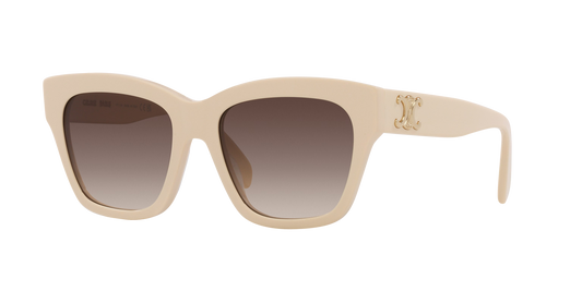סלין משקפי שמש בז'-חום | CELINE Triomphe CL40253I Beige-Brown