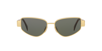 סלין משקפי שמש זהב-ירוק | CELINE CL40293U Gold-Green