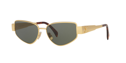 סלין משקפי שמש זהב-ירוק | CELINE CL40293U Gold-Green