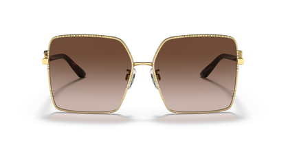 משקפי שמש דולצ'ה וגבאנה בצבע זהב בצבע חום | Dolce&Gabbana DG2279 Gold-Gradient Brown