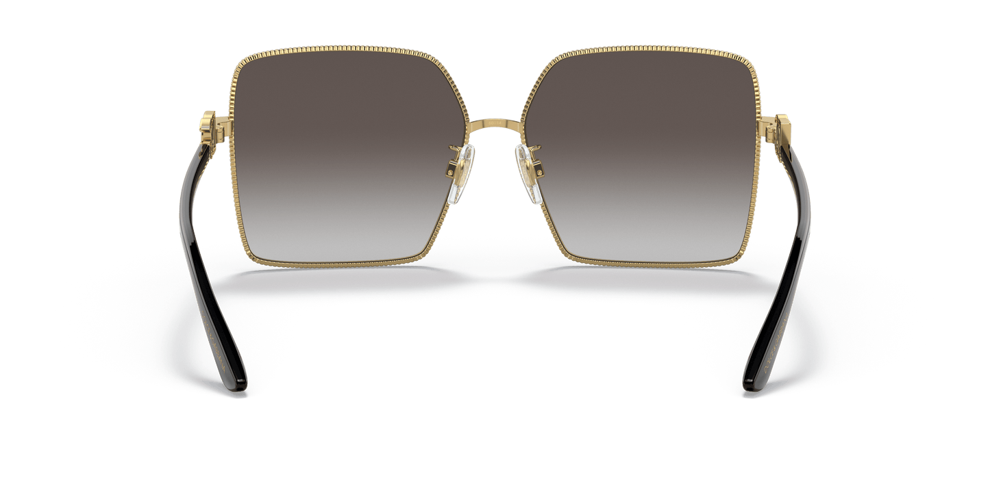 Dolce &amp; Gabbana Sunglasses Gold-Light Grey Gradient Black | Dolce&amp;Gabbana DG2279 Gold-Light Grey Gradient Black