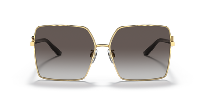 Dolce &amp; Gabbana Sunglasses Gold-Light Grey Gradient Black | Dolce&amp;Gabbana DG2279 Gold-Light Grey Gradient Black